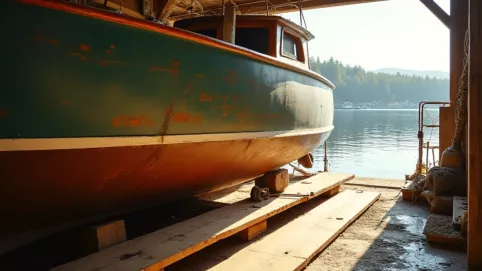 jak wyremontować łódkę